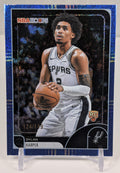 2025-26 Hoops Dylan Harper #7 Pixel Burst Bue RC,SN /149 San Antonio Spurs