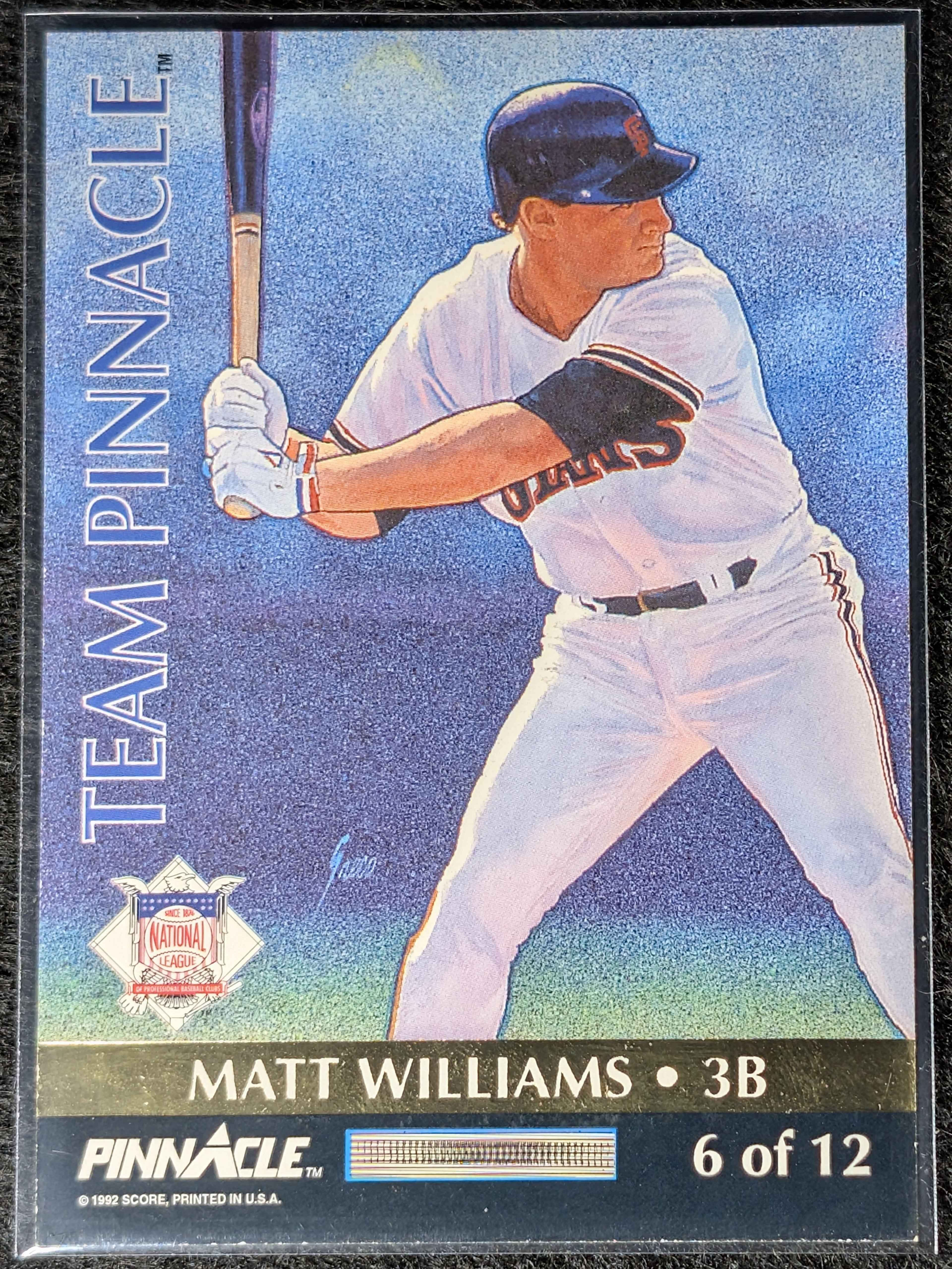 1992 Pinnacle Robin Ventura / Matt Williams #6 Team Pinnacle White Sox/Giants