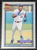 1991 Topps Bo Jackson #600 Kansas City Royals