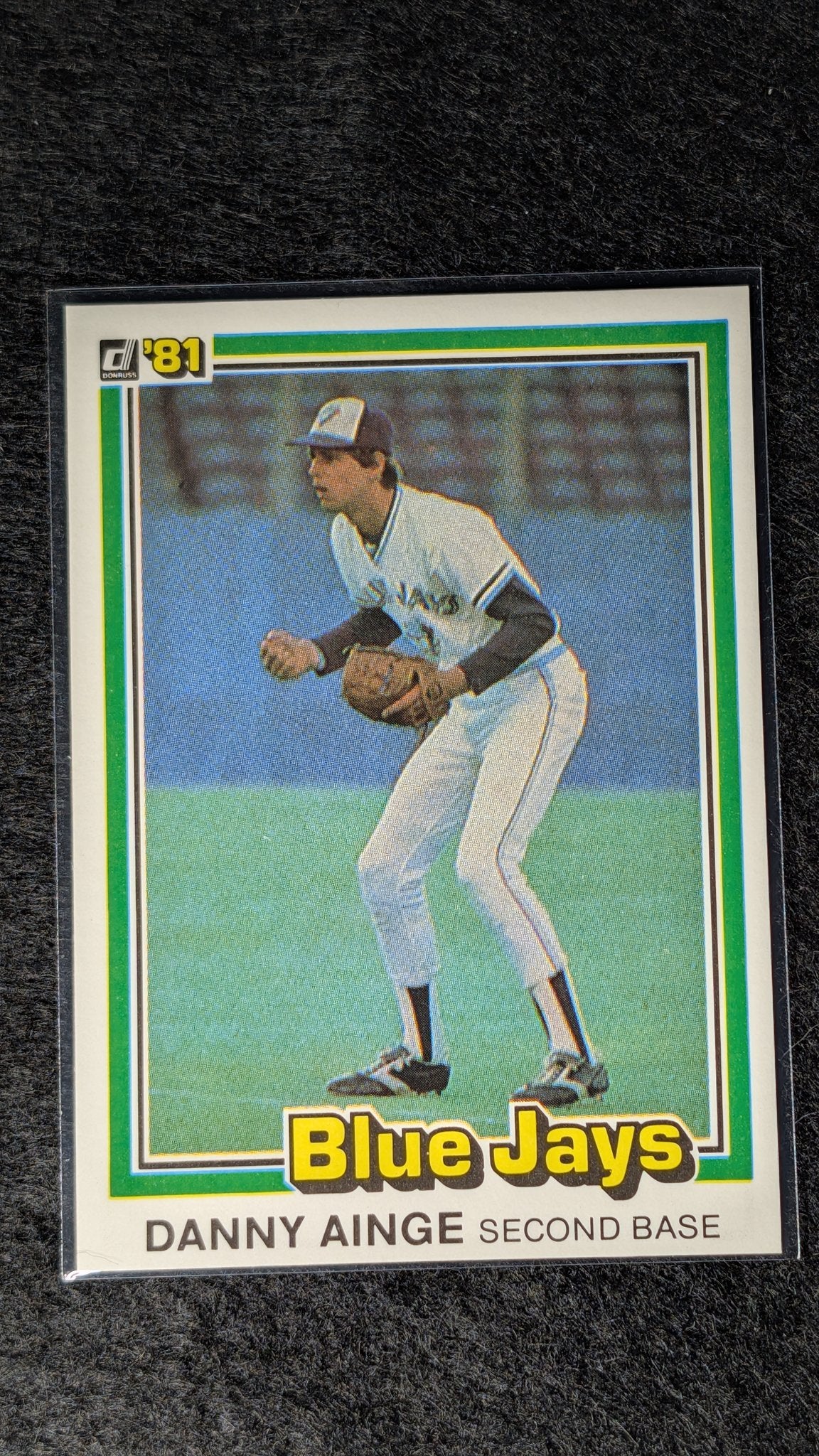 Danny Ainge 1981 Donruss #569 Rookie RC Toronto Blue Jays - front image
