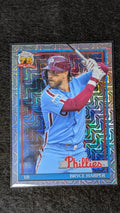 Bryce Harper 2026 Topps #91C-57 1991 Topps Baseball 35th Anniversary Chrome (Series One) Philadelphia Phillies - front image