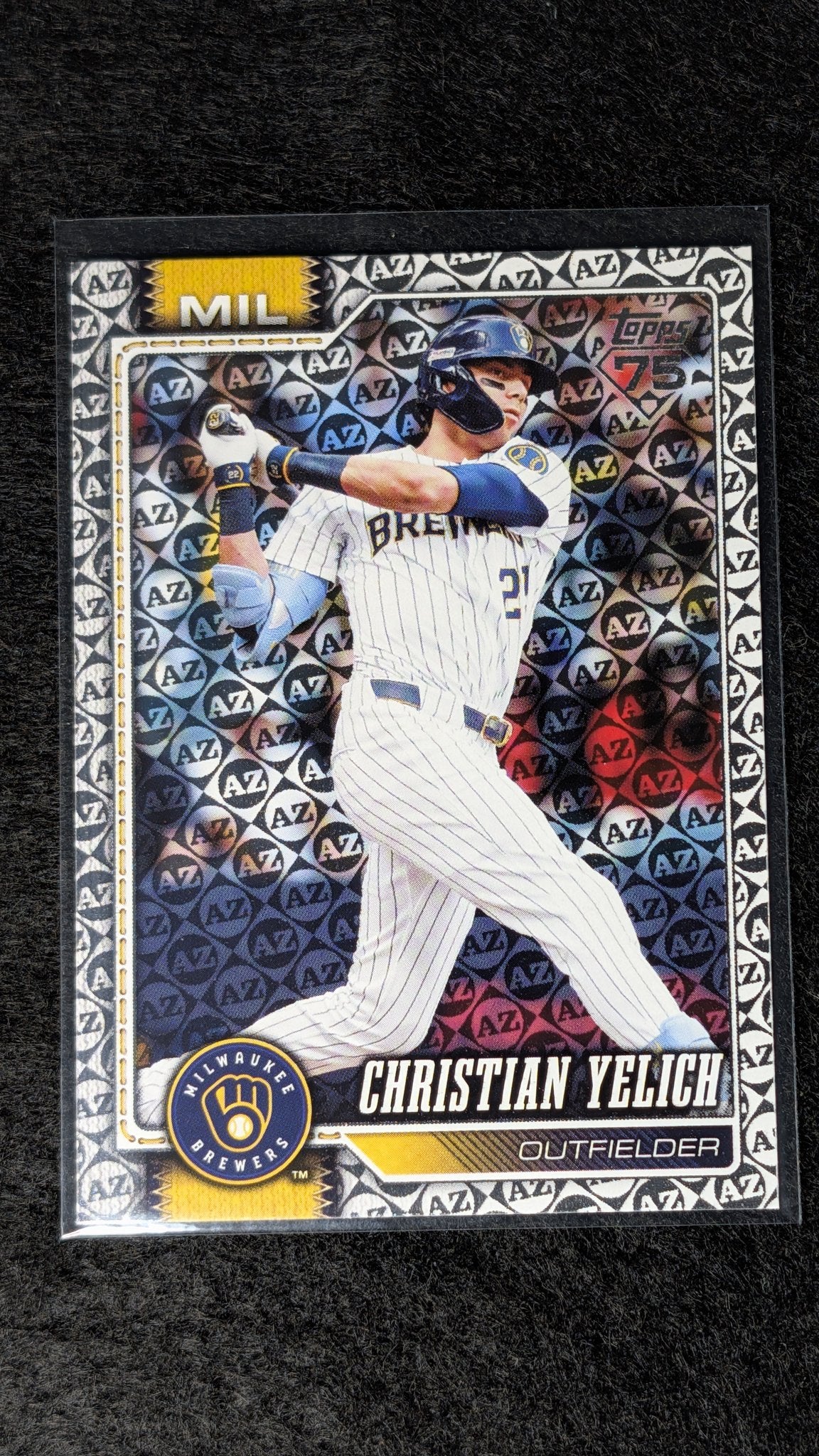 Christian Yelich 2026 Topps #154 Spring Training Milwaukee Brewers - front image