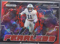 Abdul Carter 2025 Panini Prizm Draft Picks #F-ACR Fearless Red Ice Penn State Nittany Lions - front image