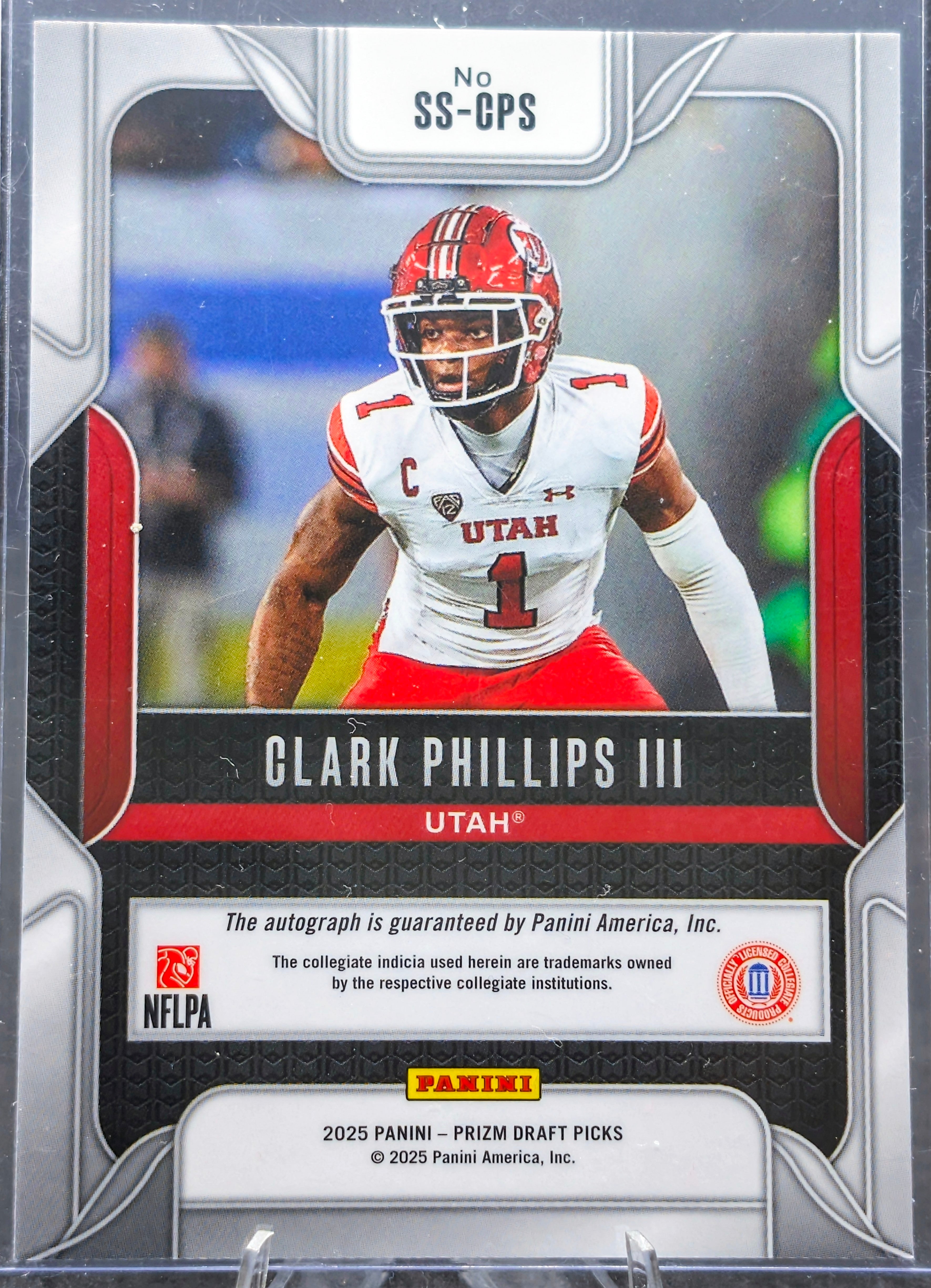 2025 Panini Prizm Draft Picks #SS-CPS Clark Phillips III Sensational Signatures