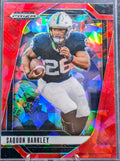 2025 Panini Prizm Draft Picks Saquon Barkley #190 Prizms Red Ice Penn State Nittany Lions front
