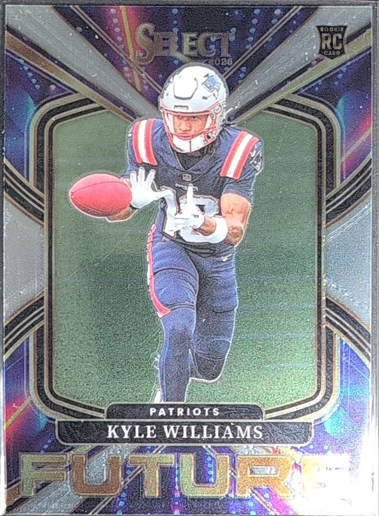 Kyle Williams 2025 Panini Select #16 Select Future New England Patriots