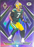 2024 Panini Phoenix Quay Walker #119 Purple Fade Green Bay Packers front