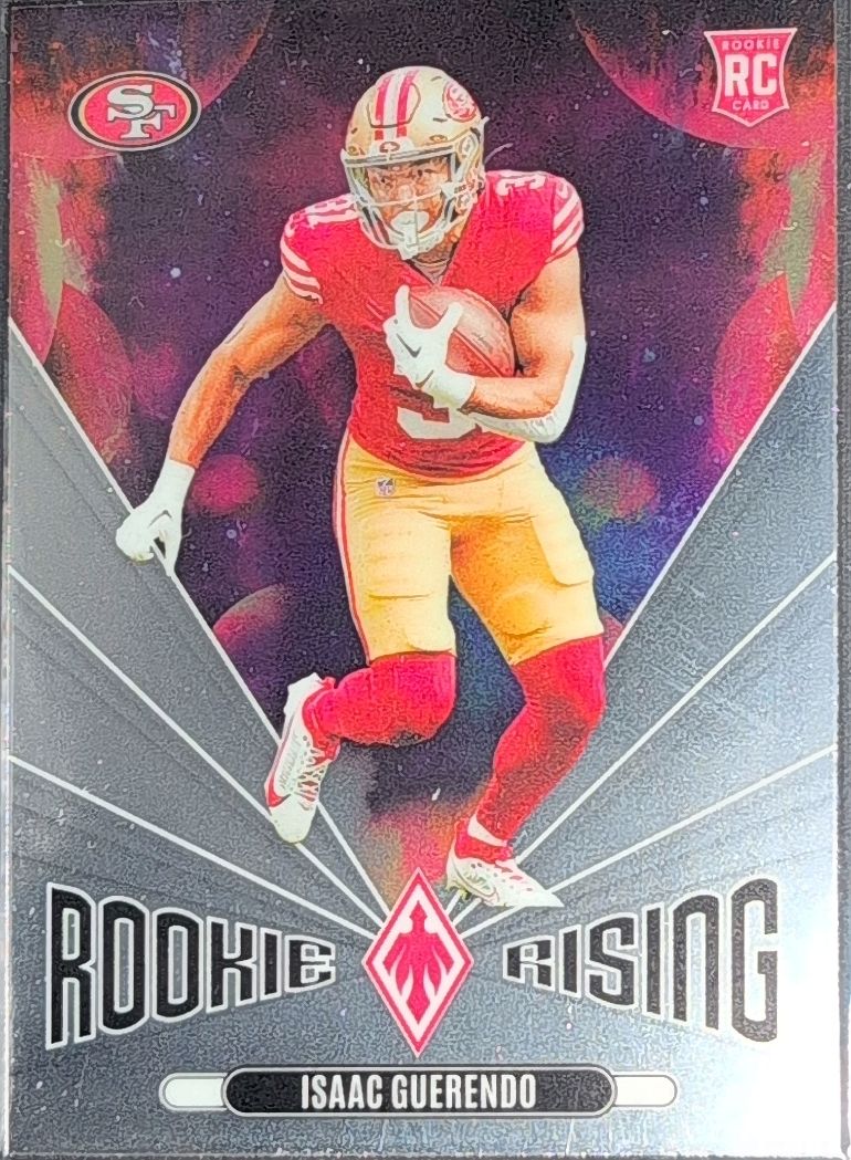 Isaac Guerendo 2024 Panini Phoenix #RR-IGO Rookie Rising San Francisco 49ers