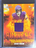 2025 Panini Absolute Jordan Addison #ABU-JAD Absolute Burners MEM Minnesota Vikings front