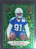 2025 Donruss Elite JT Tuimoloau #166 Green Disco RC Indianapolis Colts front