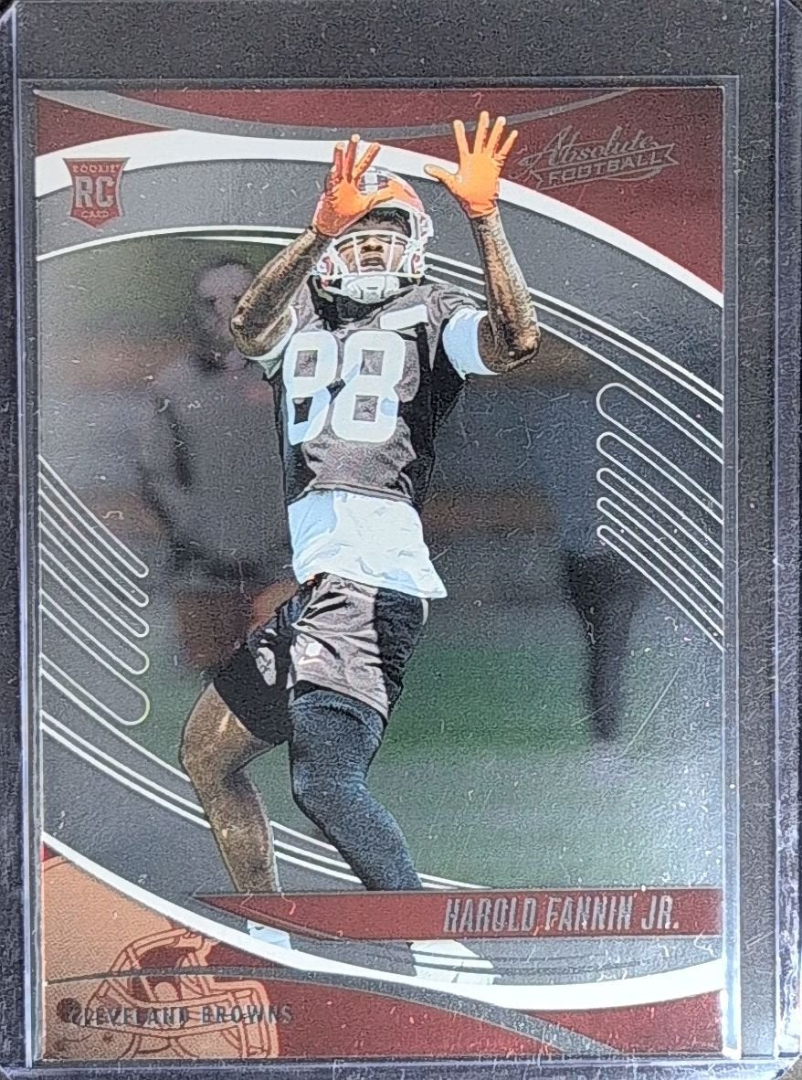 Harold Fannin Jr. 2025 Panini Absolute #126 Rookie RC Cleveland Browns - front image