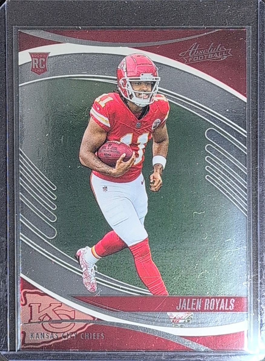 2025 Panini Absolute Jalen Royals #133 Retail RC Kansas City Chiefs front