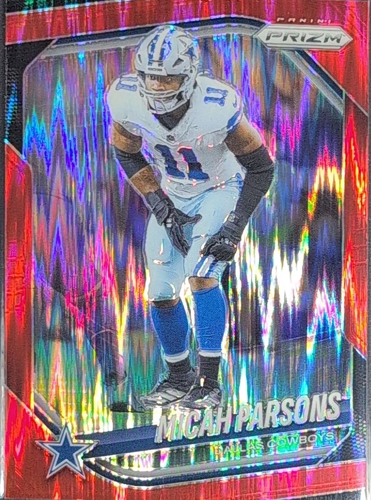 Micah Parsons 2025 Panini Prizm #98 Dallas Cowboys