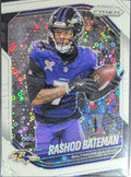 2025 Panini Prizm Rashod Bateman #273 White Disco Baltimore Ravens front