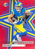 2025 Panini Rookies & Stars Puka Nacua #18 Red Los Angeles Rams front