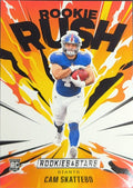 2025 Panini Rookies & Stars Cam Skattebo #2 Rookie Rush New York Giants front