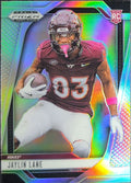 2025 Panini Prizm Draft Picks Jaylin Lane #147 Prizms Silver Virginia Tech Hokies front