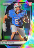 2025 Panini Prizm Draft Picks Elijah Roberts #109 Prizms Silver SMU Mustangs front