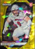 2025 Panini Prizm Draft Picks Ashton Gillotte #48 Prizms Gold Ice Louisville Cardinals front