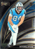Mitchell Evans 2025 Panini Select #244 Carolina Panthers - front image