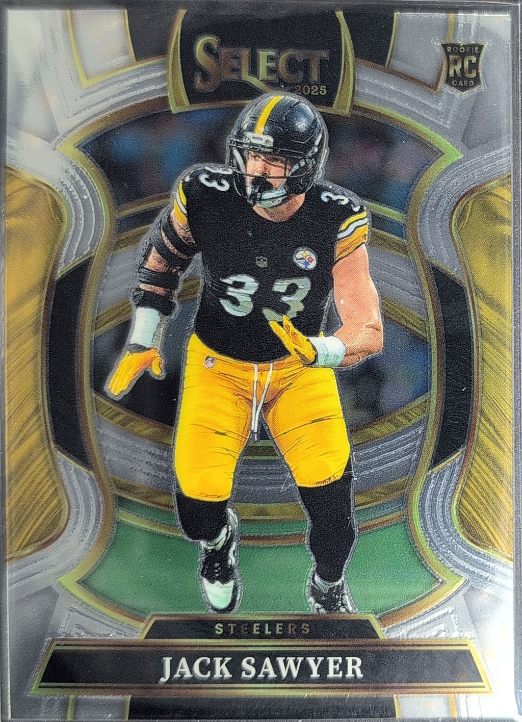 Jack Sawyer 2025 Panini Select #53 Rookie Pittsburgh Steelers
