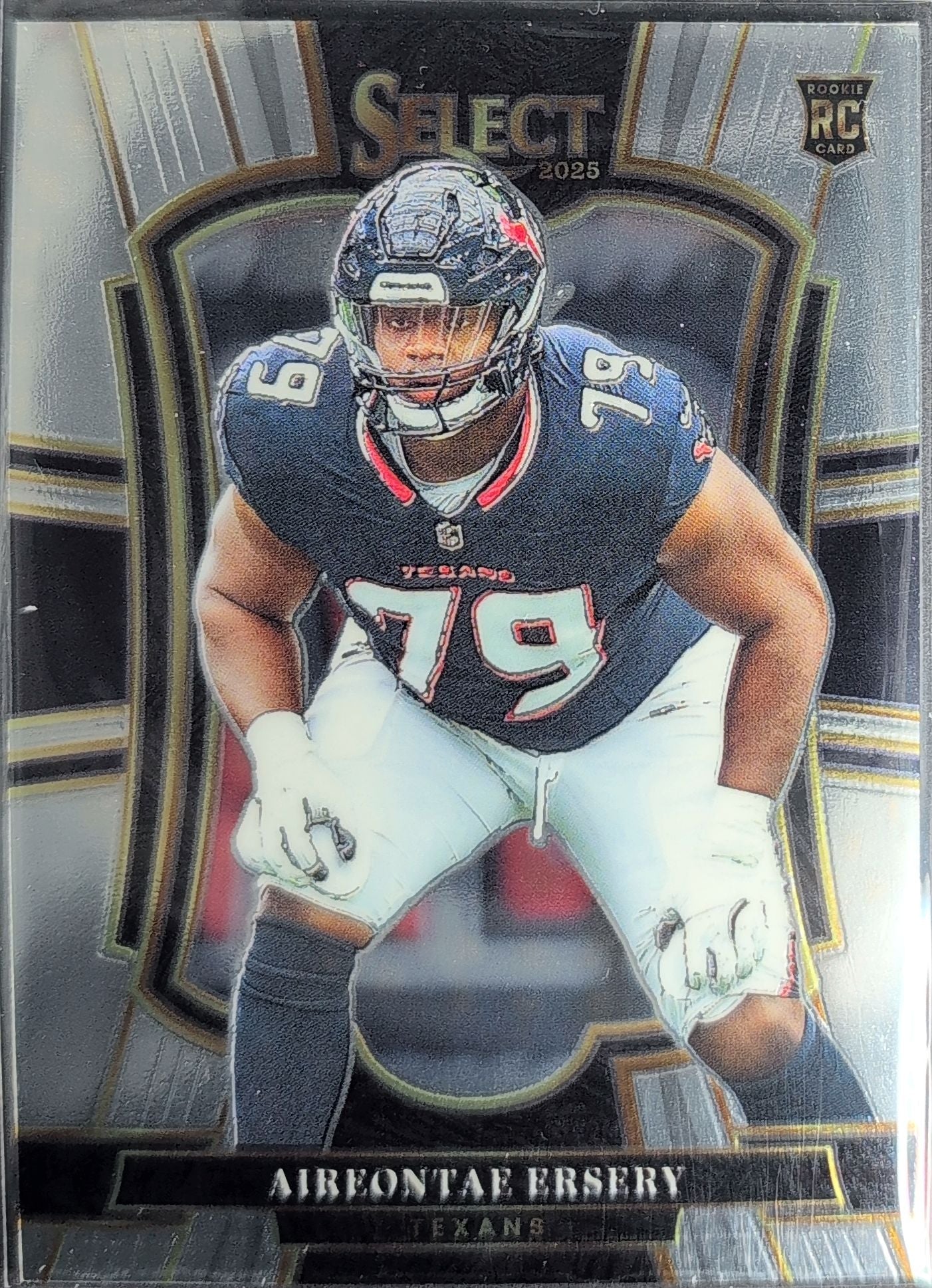 2025 Panini Select Aireontae Ersery #134 Houston Texans front