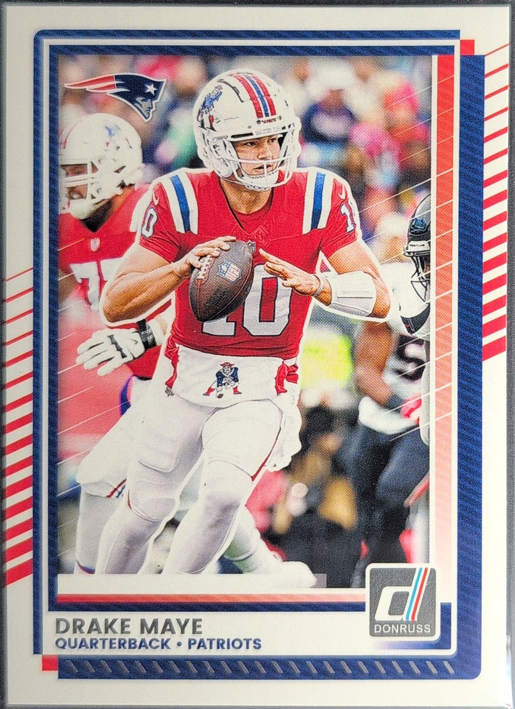 2025 Donruss Drake Maye #58 New England Patriots front