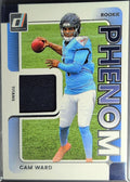 2025 Donruss Cam Ward #RPJ-CWD Rookie Phenom Jerseys MEM Tennessee Titans front