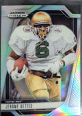 2025 Panini Prizm Draft Picks Jerome Bettis #185 Prizms Silver Notre Dame Fighting Irish front