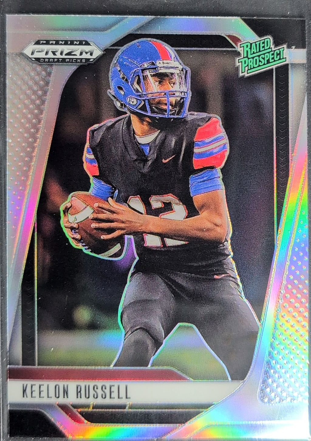 2025 Panini Prizm Draft Picks Keelon Russell #150 Prizms Silver Alabama Crimson Tide front