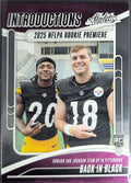 2025 Panini Absolute Back In Black #I-WHD Introductions Pittsburgh Steelers front