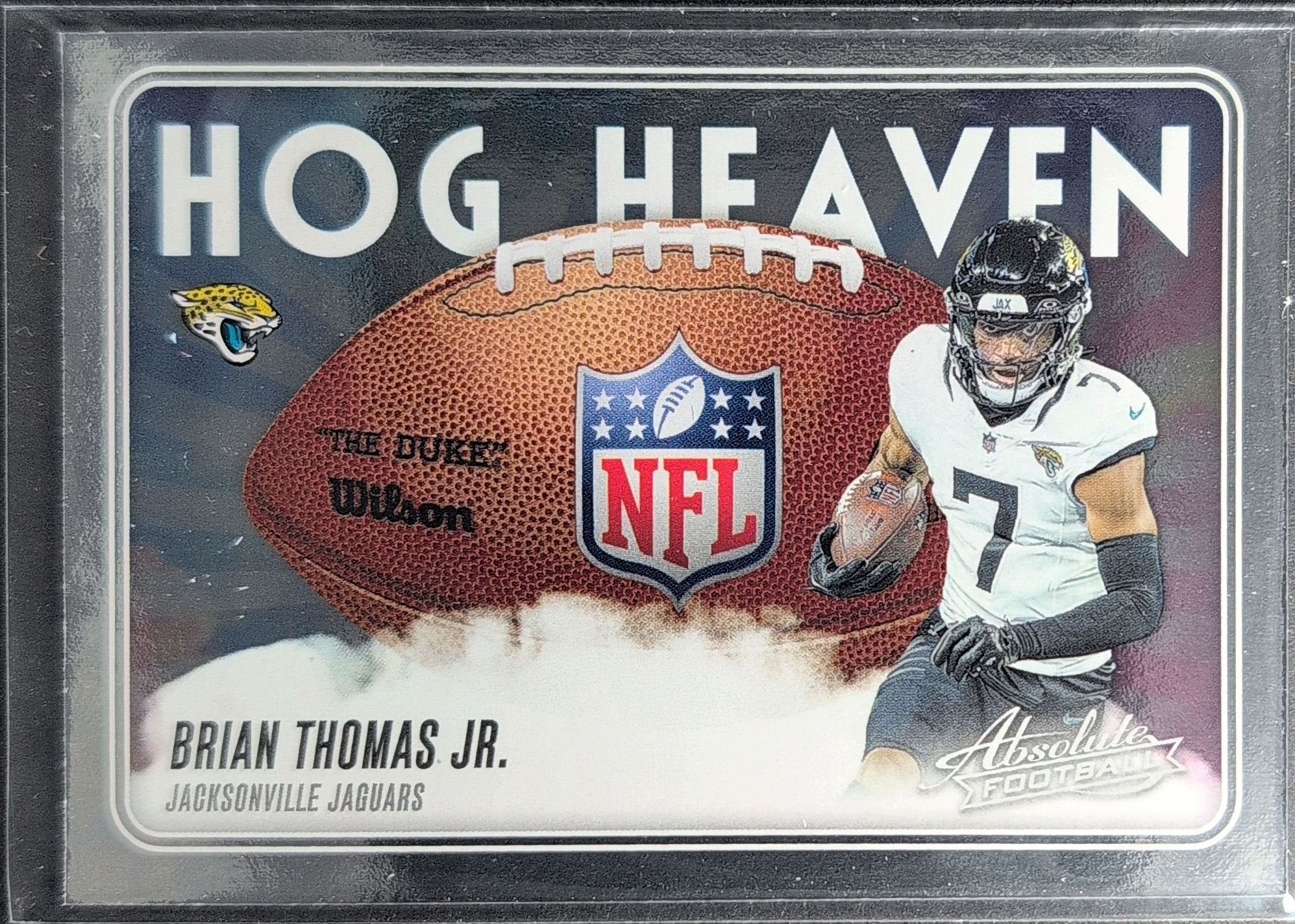 Brian Thomas Jr. 2025 Panini Absolute #HH-BTJ Hog Heaven Jacksonville Jaguars - front image