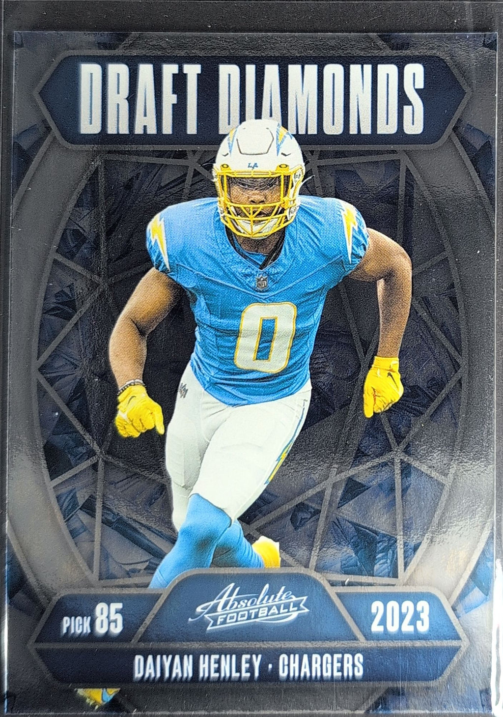 2025 Panini Absolute Daiyan Henley #DD-DHY Draft Diamonds Los Angeles Chargers front