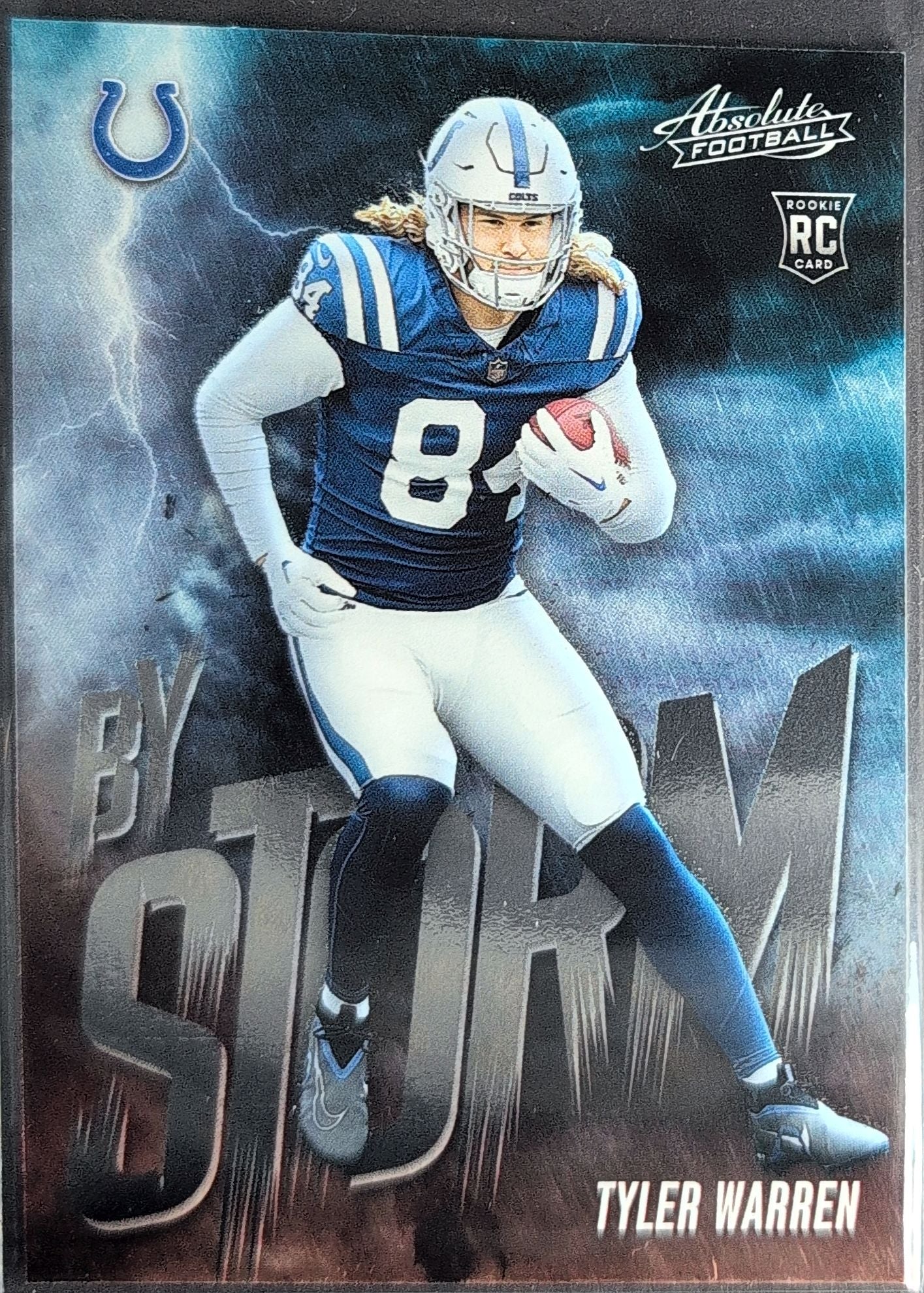 2025 Panini Absolute Tyler Warren #20 By Storm Indianapolis Colts front