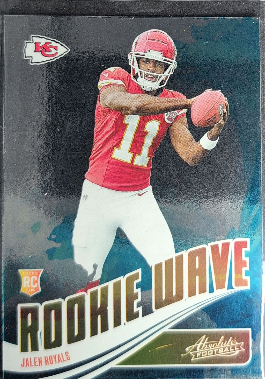 2025 Panini Absolute Jalen Royals #RW-JRS Rookie Wave Kansas City Chiefs front