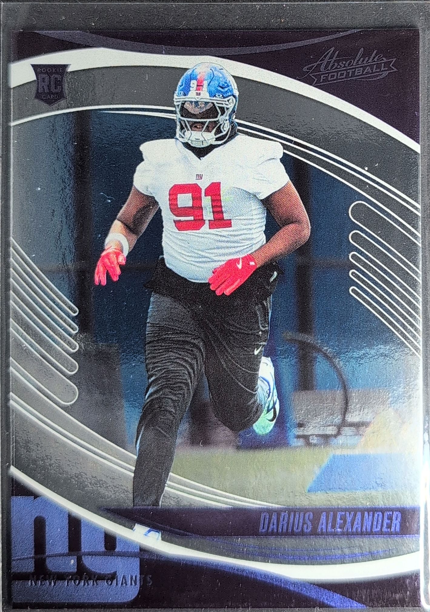 2025 Panini Absolute Darius Alexander #115 Purple RC New York Giants front
