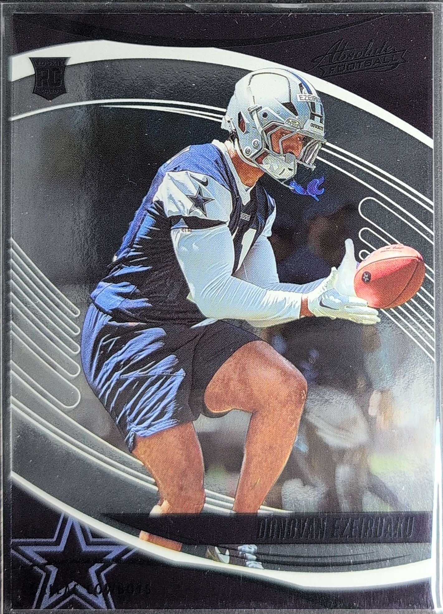 2025 Panini Absolute Donovan Ezeiruaku #119 Black RC Dallas Cowboys front