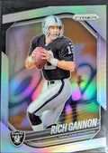 2025 Panini Prizm Rich Gannon #115 Silver Oakland Raiders front