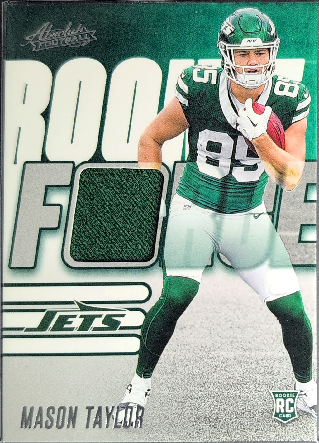 2025 Panini Absolute Mason Taylor #RF-MTR Rookie Force MEM New York Jets front