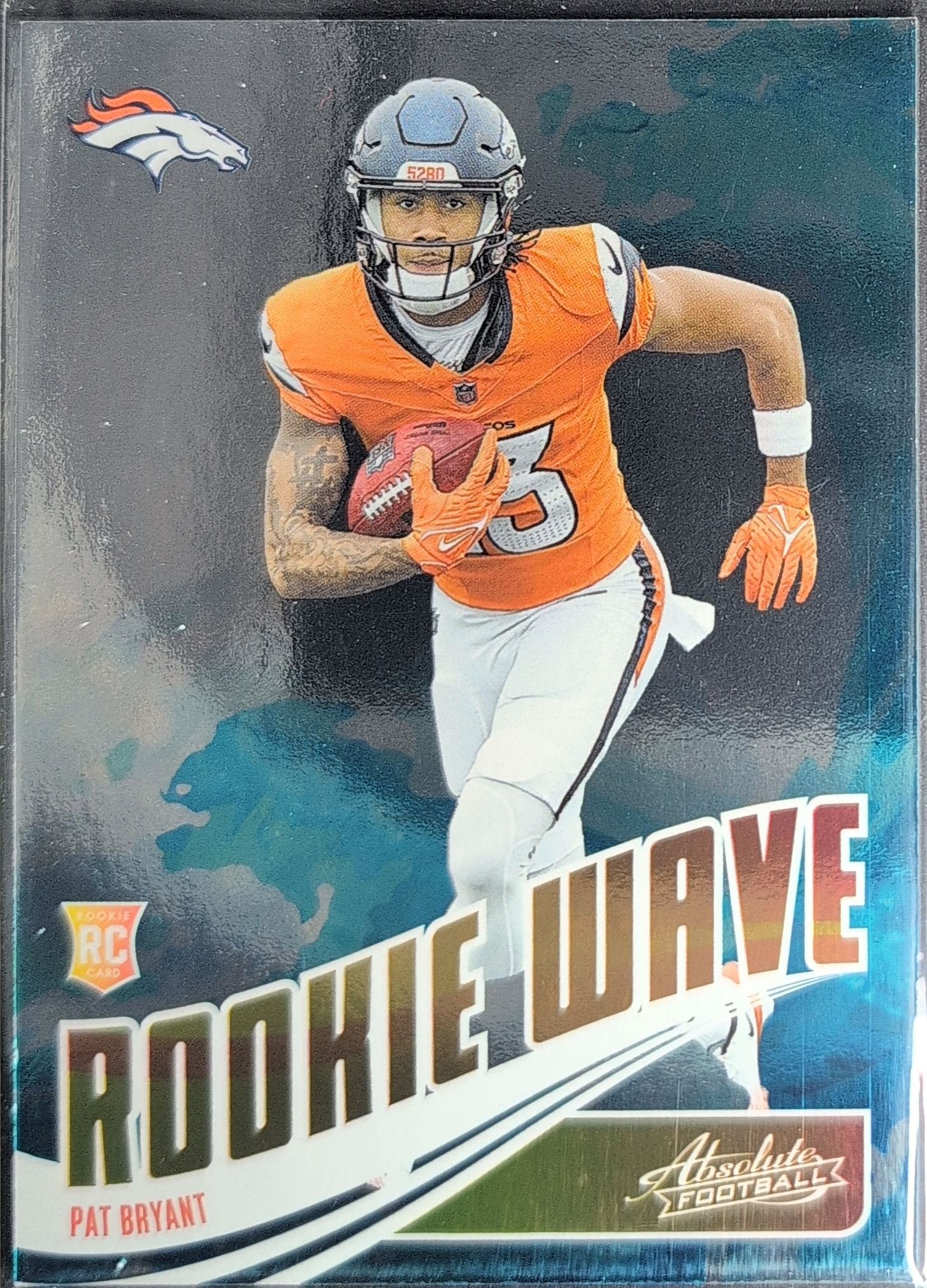 2025 Panini Absolute Pat Bryant #RW-PBT Rookie Wave Denver Broncos front