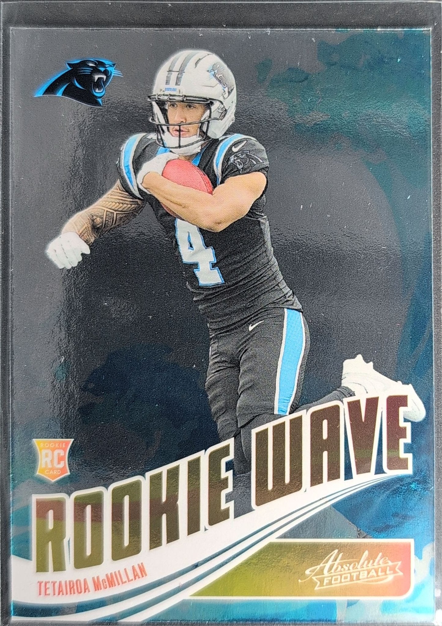 Tetairoa McMillan 2025 Panini Absolute #RW-TMN Rookie Wave Carolina Panthers - front image