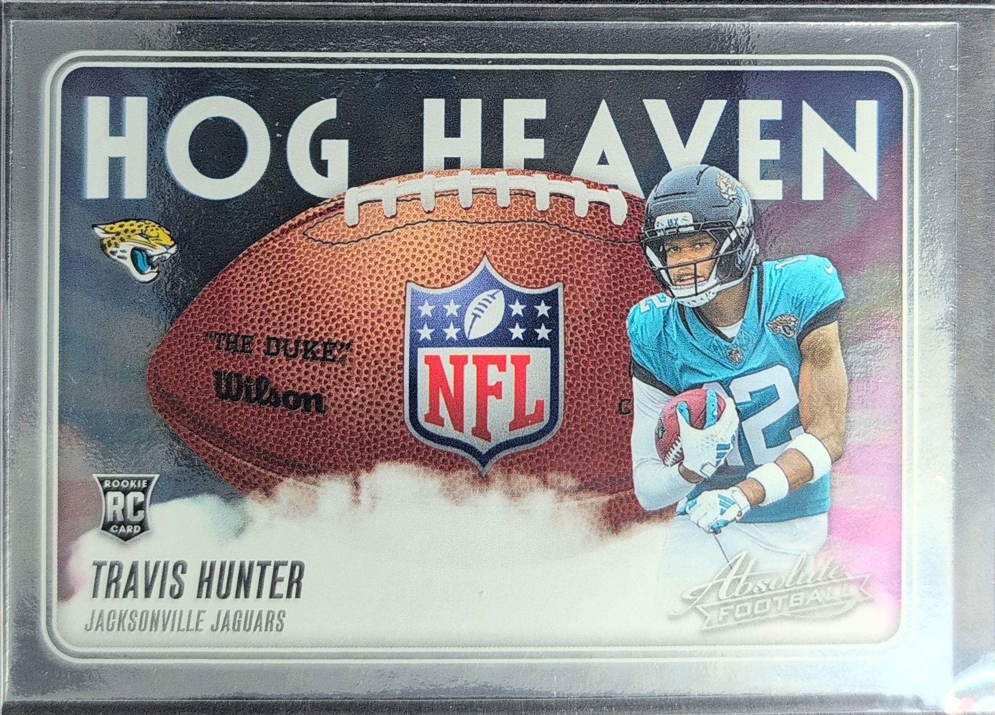 Travis Hunter 2025 Panini Absolute #HH-THR Hog Heaven Jacksonville Jaguars - front image