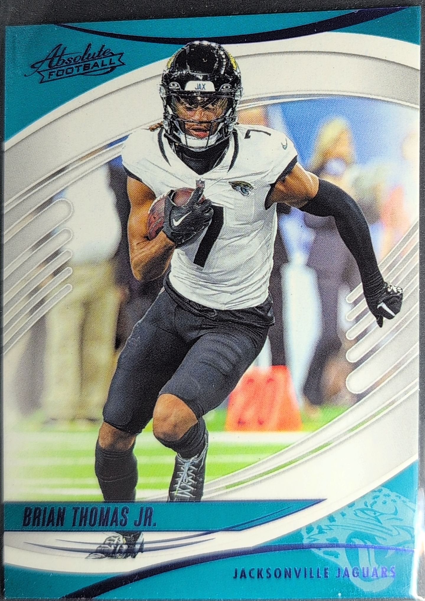 Brian Thomas Jr. 2025 Panini Absolute #67 Blue Jacksonville Jaguars - front image