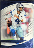 2025 Panini Absolute Dak Prescott #73 Blue Dallas Cowboys front
