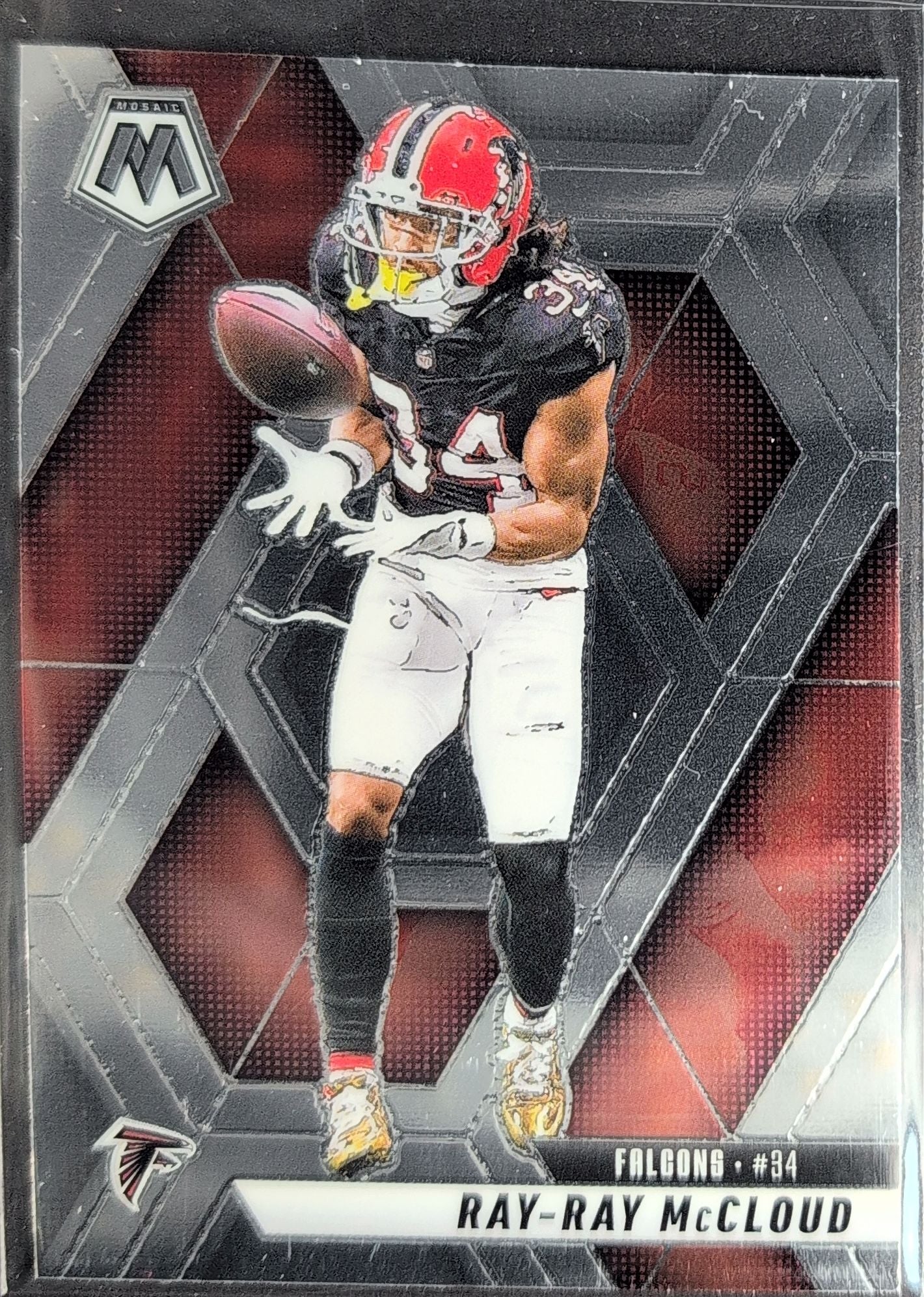 2025 Panini Mosaic Ray-Ray McCloud #95 Atlanta Falcons front