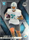 2025 Panini Mosaic Ollie Gordon II #310 RC Miami Dolphins front