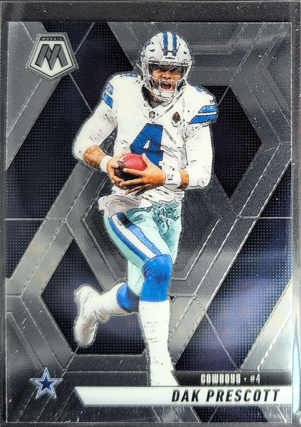 2025 Panini Mosaic Dak Prescott #91 Dallas Cowboys front