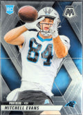 Mitchell Evans 2025 Panini Mosaic #344 Rookie RC Carolina Panthers - front image