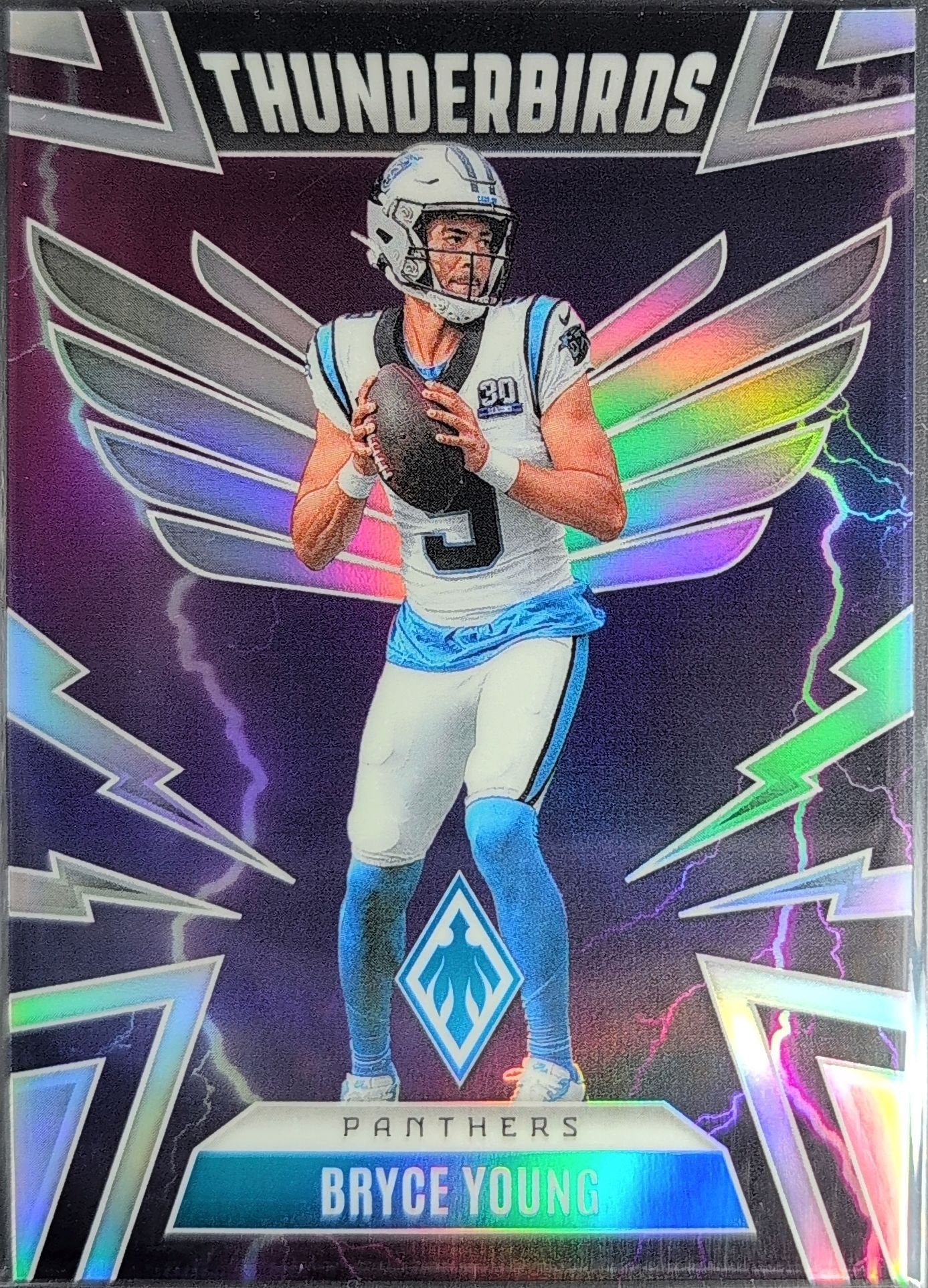 Bryce Young 2025 Panini Phoenix #6 Thunderbirds Carolina Panthers - front image