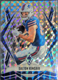 2025 Panini Phoenix Dalton Kincaid #122 Pyramids Prizm SN Buffalo Bills front